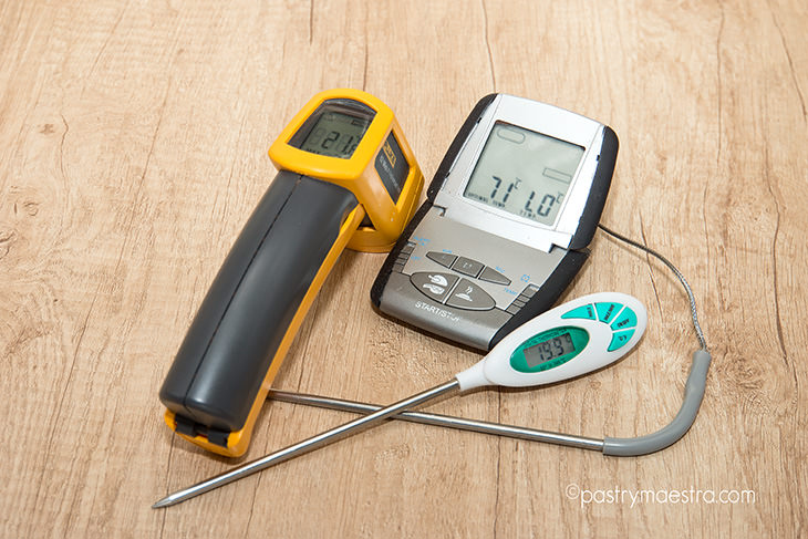 Kitchen thermometer-infrared and digital