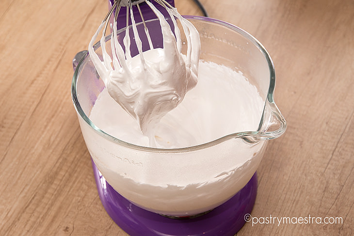 Italian meringue done