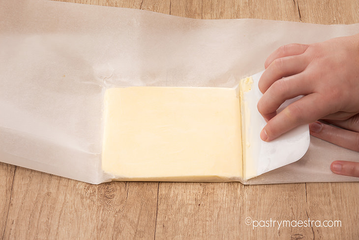Laminated dough, prepared fat, Pastry Maestra