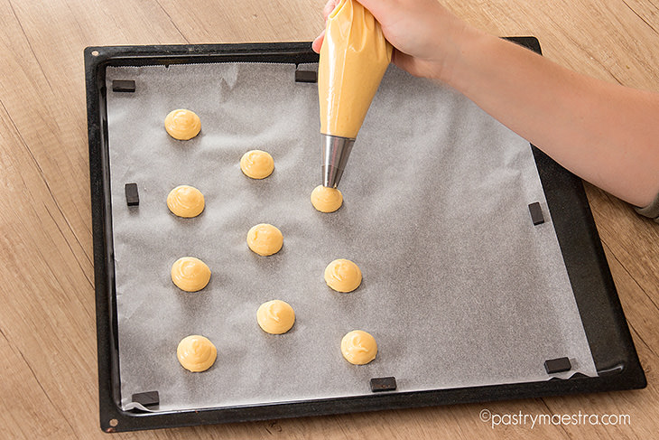 Pate a choux piping, Pastry Maestra