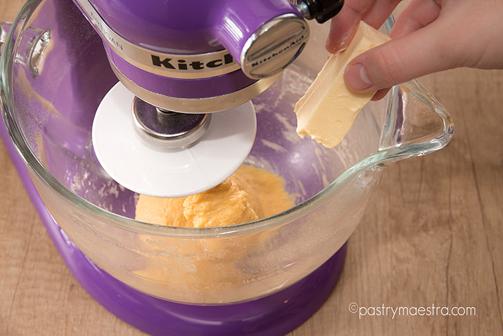 Brioche-adding butter, Pastry Maestra