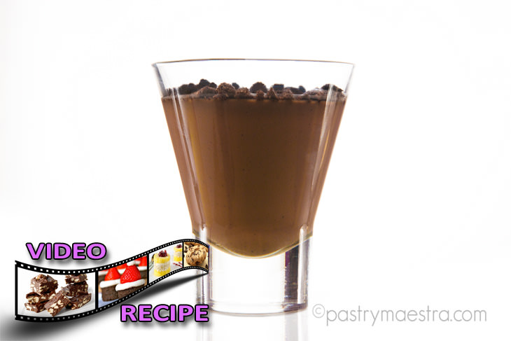 Chocolate Panna Cotta, Pastry Maestra