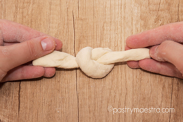 Shaping Kaiser Rolls, Pastry Maestra