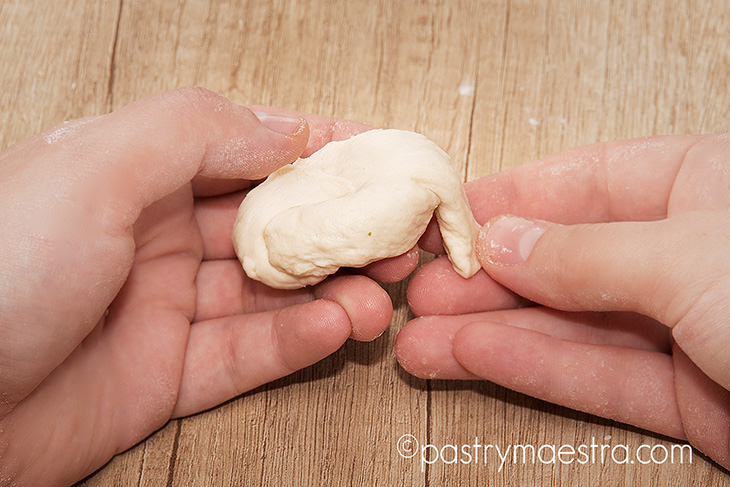 Shaping Kaiser Rolls, Pastry Maestra