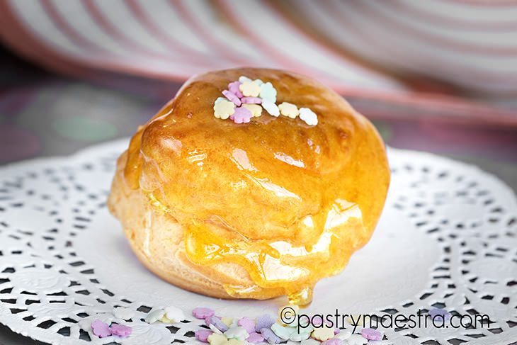 Caramel Choux Buns, Pastry Maestra