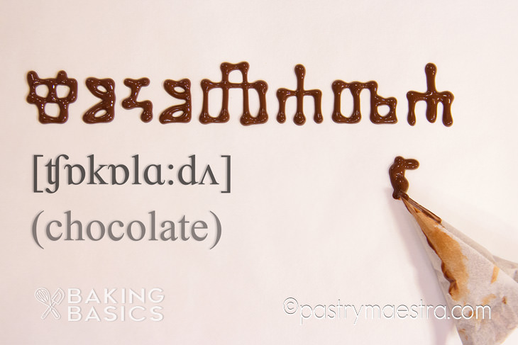 Tempered Chocolate Decorations, Pastry Maestra