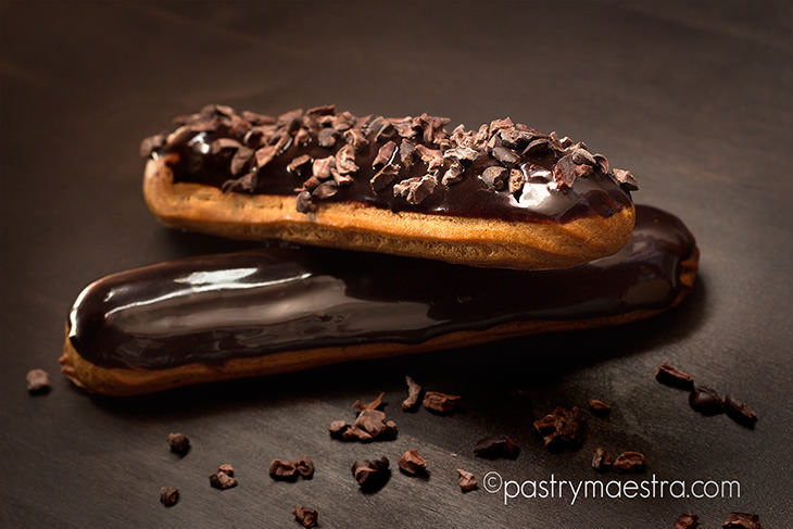Chocolate Eclairs, Pastry Maestra