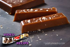 Salted Chocolate Caramels, Pastry Maestra