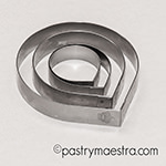 Rose petal cutter set Pastry Maestra