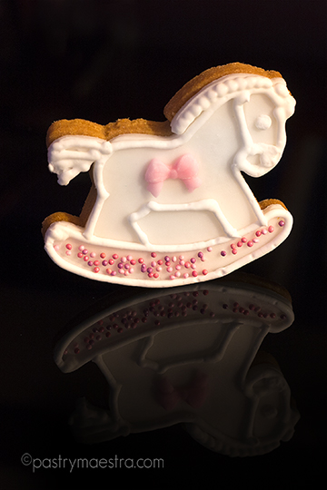 Baby Shower Fondant Cookies, Pastry Maestra