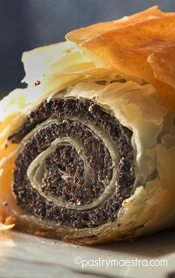Poppy Seed Strudel, Pastry Maestra