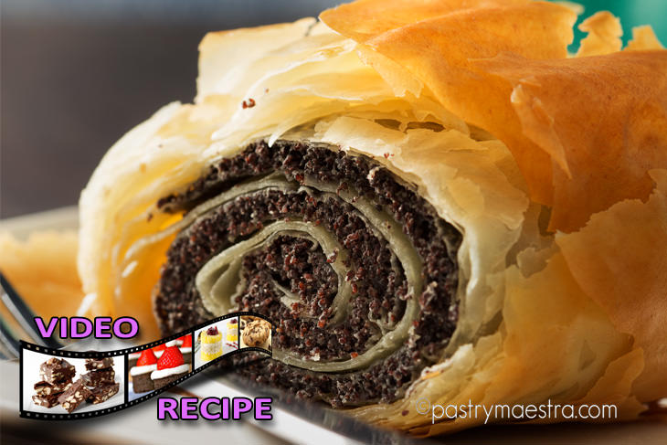 Poppy Seed Strudel, Pastry Maestra