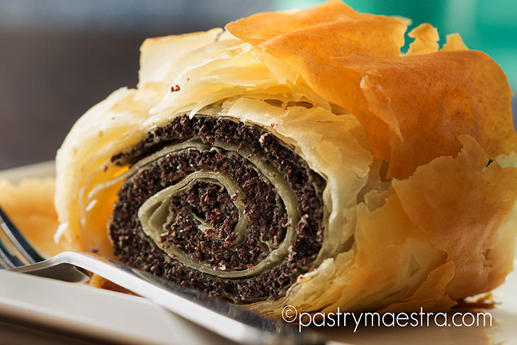 Poppy Seed Strudel, Pastry Maestra