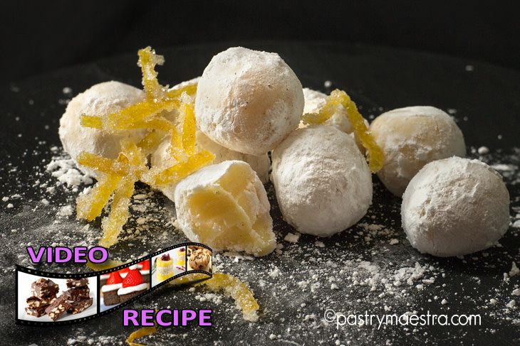 White Chocolate and Lemon Truffles