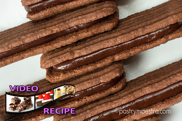 Double Chocolate Spritz Cookies, Pastry Maestra