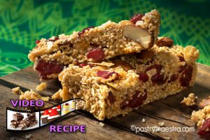 Popped Amaranth Granola Bars, Pastry Maestra
