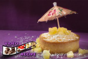 Pina Colada Tarts, Pastry Maestra