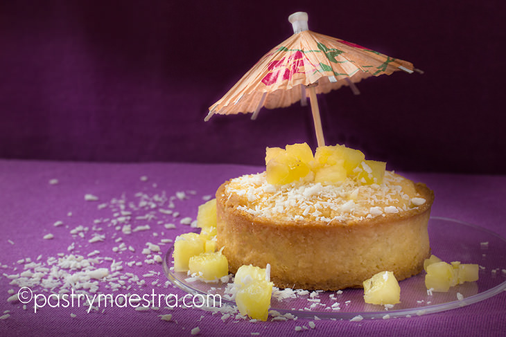 Pina Colada Tarts, Pastry Maestra