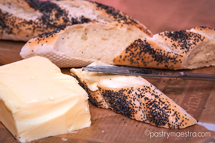 Baguette with Butter, Pastry Maestra