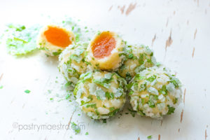 White Chocolate, Orange and Mint Truffles, Pastry Maestra