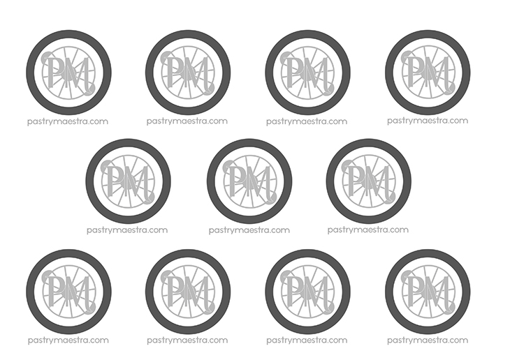 Pastry Maestra Template macarons 5cm