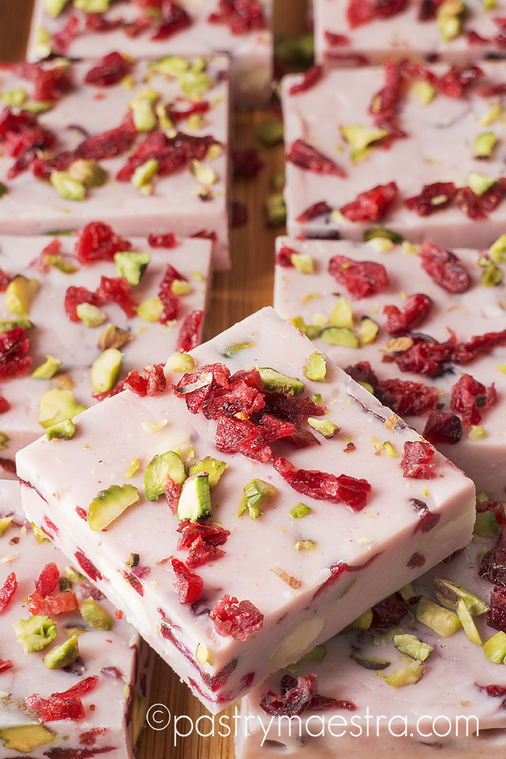 Easiest White Chocolate Fudge Ever, Pastry Maestra