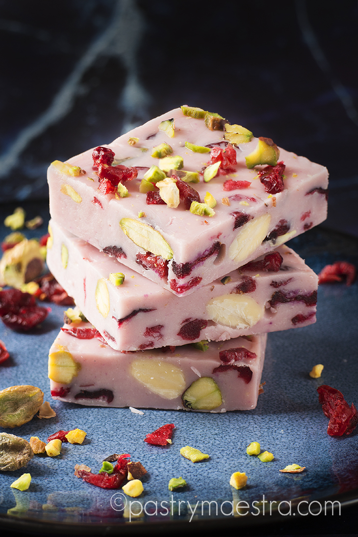 Easiest White Chocolate Fudge Ever, Pastry Maestra