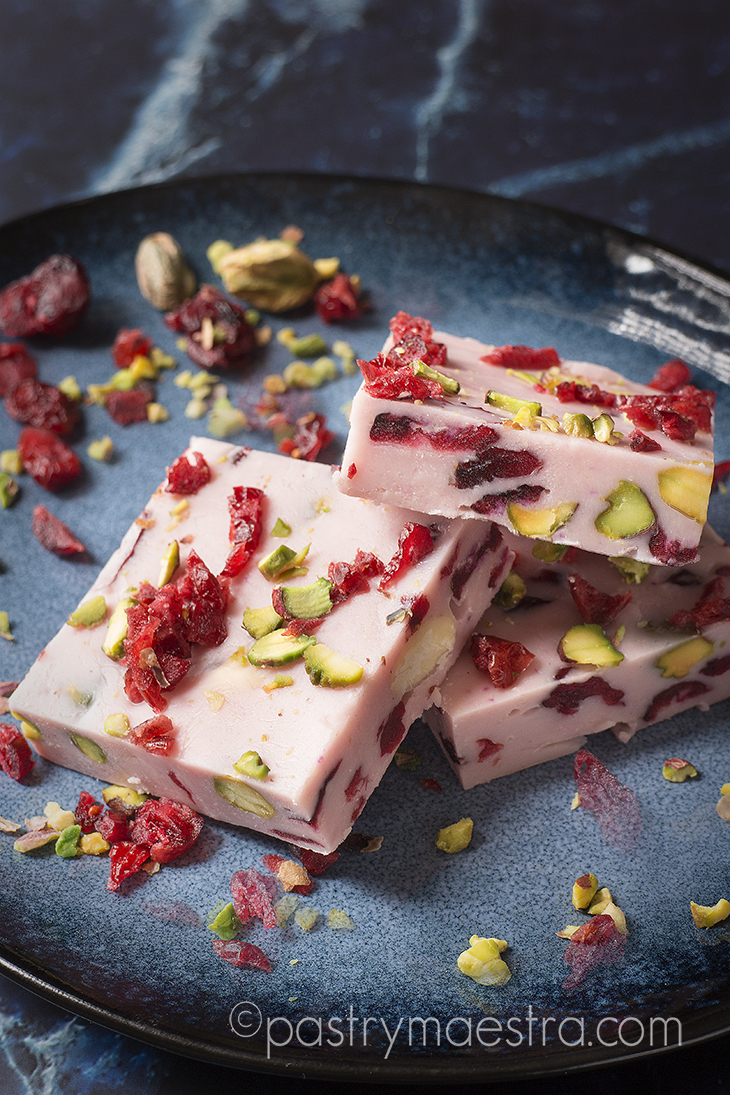 Easiest White Chocolate Fudge Ever, Pastry Maestra