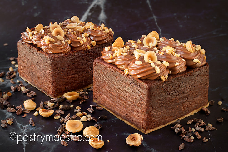 Egg Free Chocolate and Hazelnut Cake, Pastry Maestra
