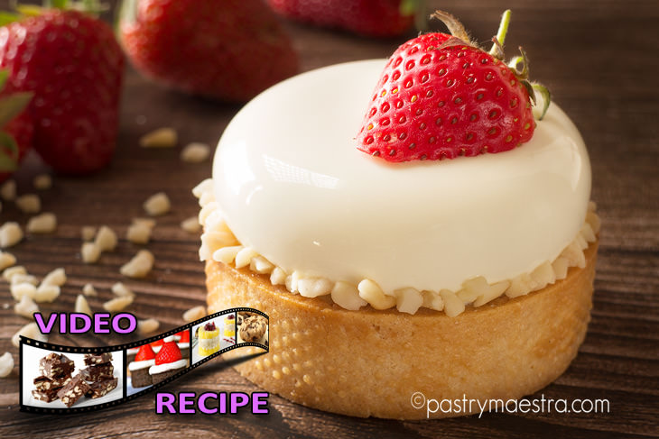 Strawberry and White Chocolate Tarts, Pastry Maestra