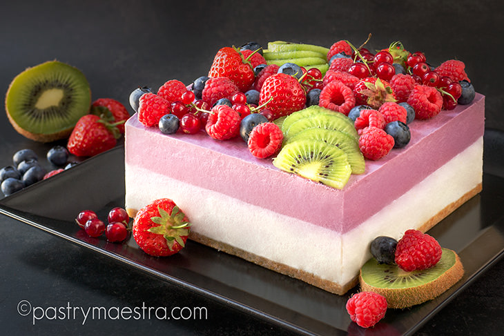 Guilt-Free Blueberry Cheesecake, Pastry Maestra