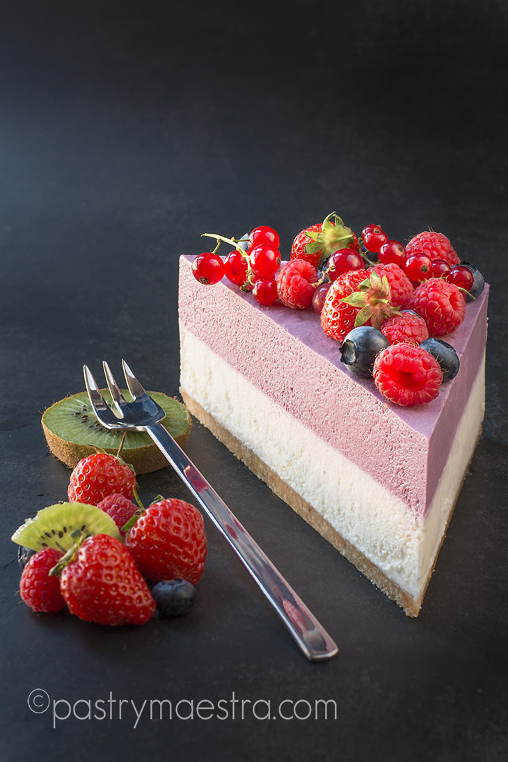 Guilt-Free Blueberry Cheesecake, Pastry Maestra