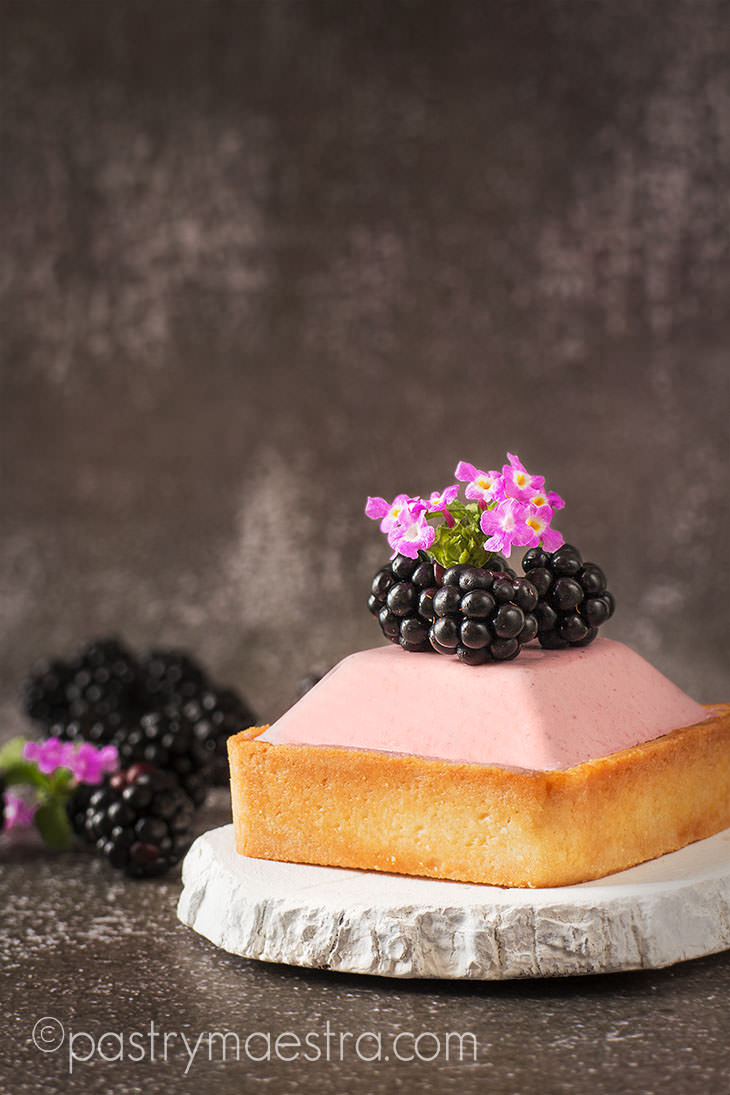 Blackberry and Lemon Mini Tarts, Pastry Maestra