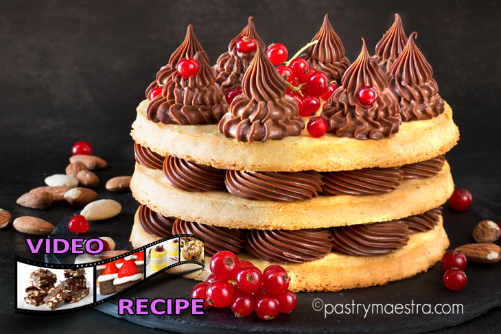 Egg Free Almond and Chocolate Cake, Pastry Maestra