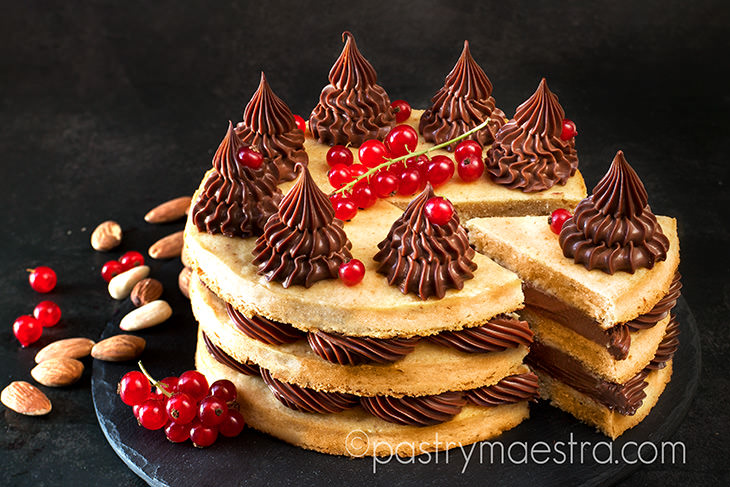 Egg Free Almond and Chocolate Cake, Pastry Maestra