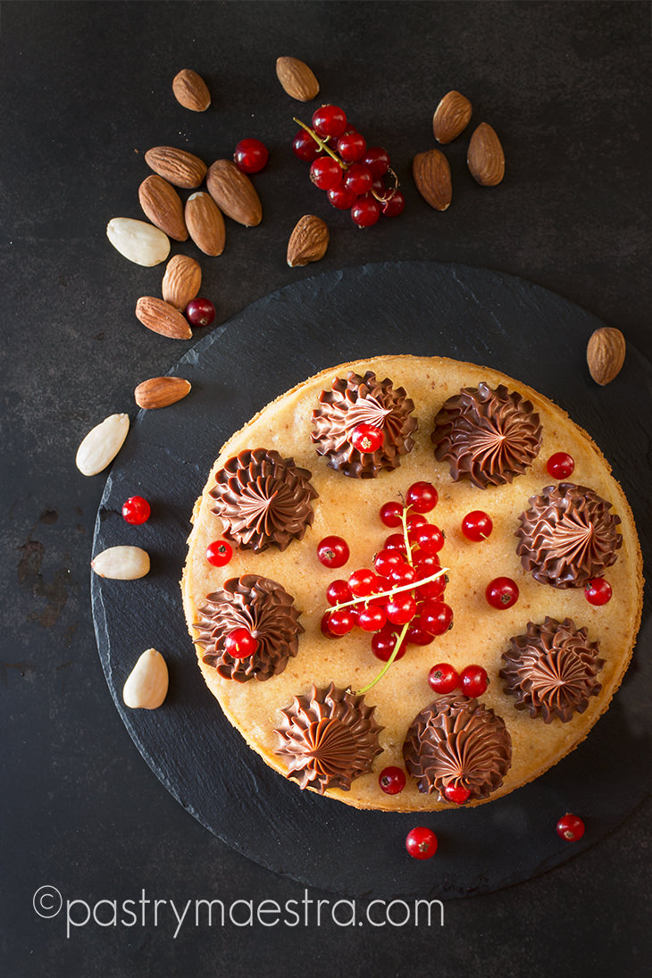 Egg Free Almond and Chocolate Cake, Pastry Maestra