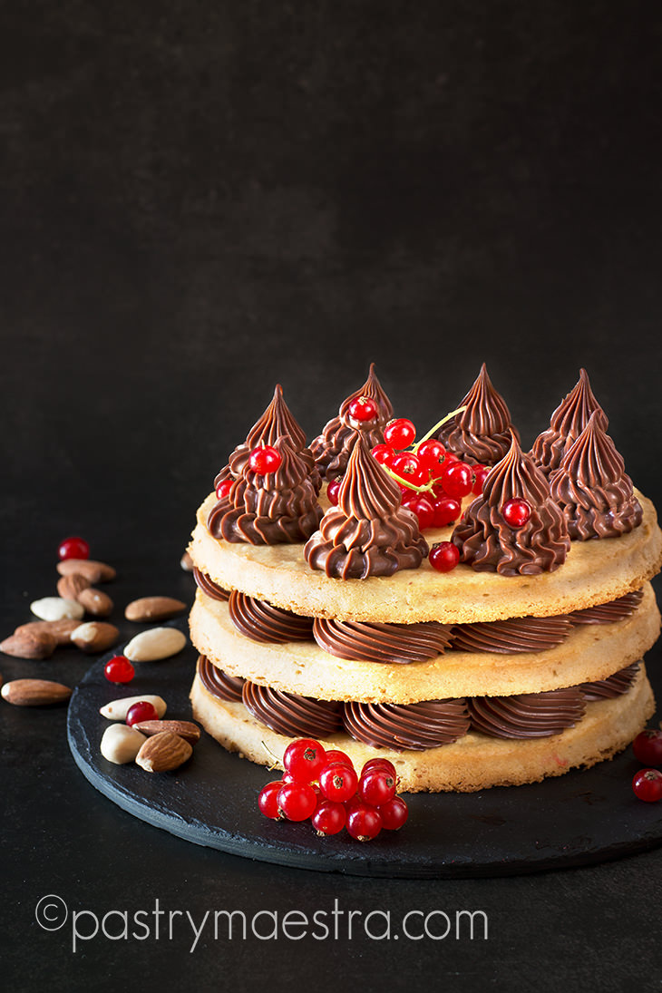 Egg Free Almond and Chocolate Cake, Pastry Maestra