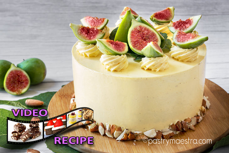 Splitska Torta - Dried Fig and Almond Cake, Pastry Maestra