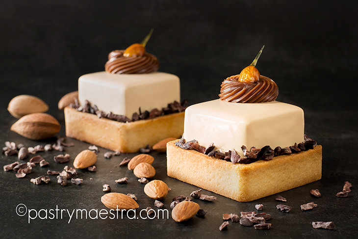 Almond and Double Chocolate Tarts, Pastry Maestra