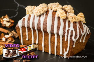 Caramel and Walnut Loaf Cake, Pastry Maestra