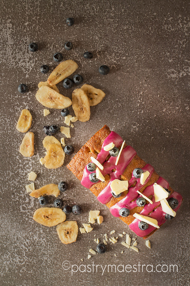 White Chocolate and Blueberry Banana Bread, Pastry Maestra