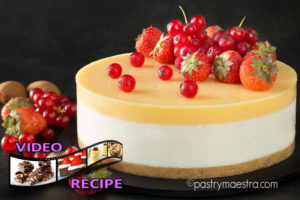 Gluten Free Mascarpone and Lemon Mousse Cake, Pastry Maestra