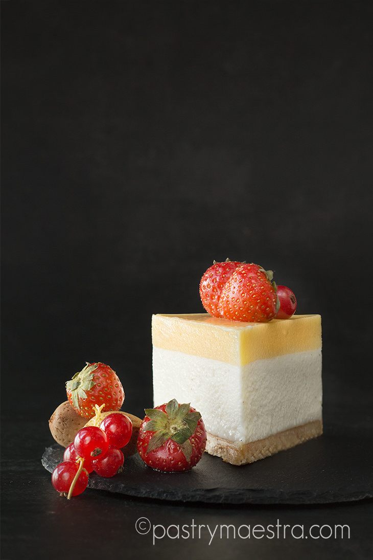Gluten Free Mascarpone and Lemon Mousse Cake, Pastry Maestra