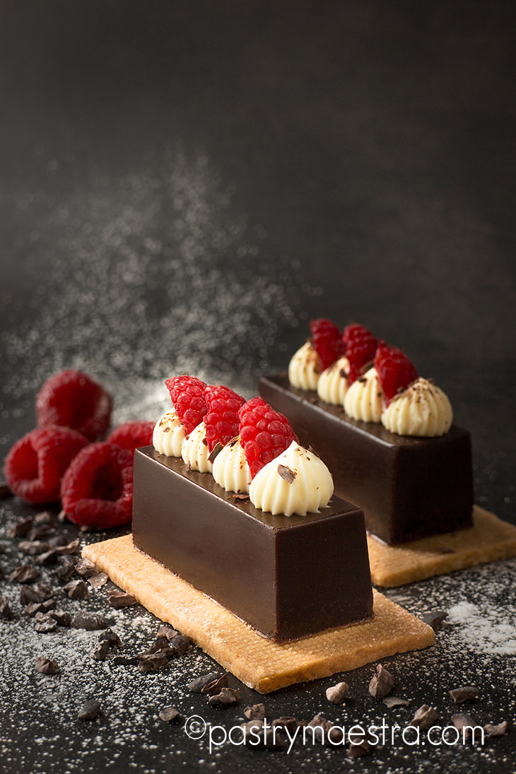 Mini Chocolate and Hazelnut Terrine, Pastry Maestra