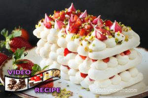 Strawberry and Meringue Cake, Pastry Maestra
