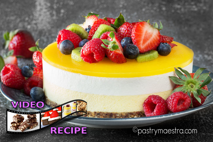Mango and Coconut Mousse Cake, Pastry Maestra