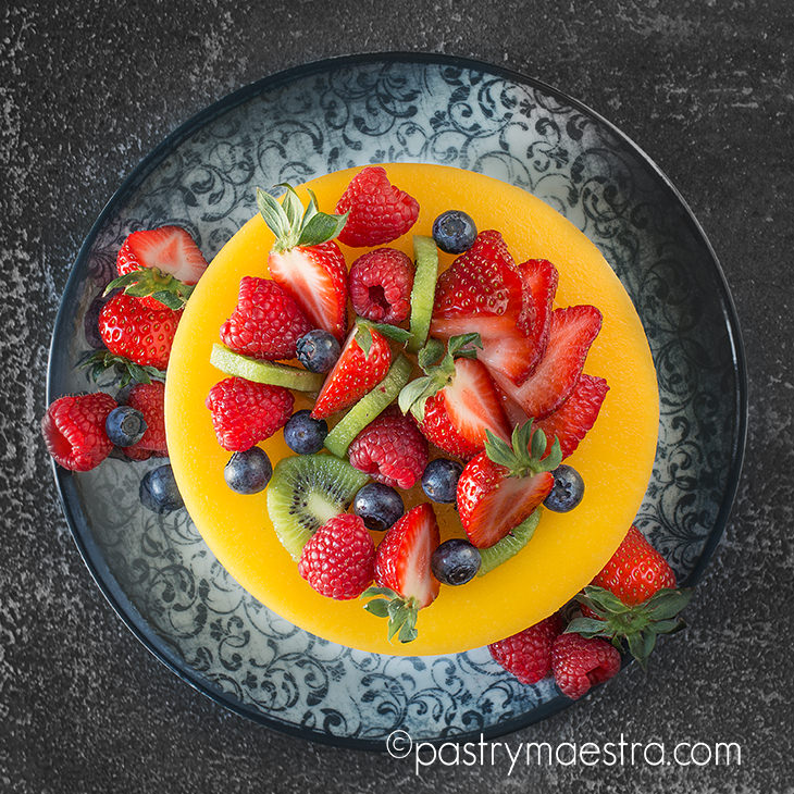 Mango and Coconut Mousse Cake, Pastry Maestra