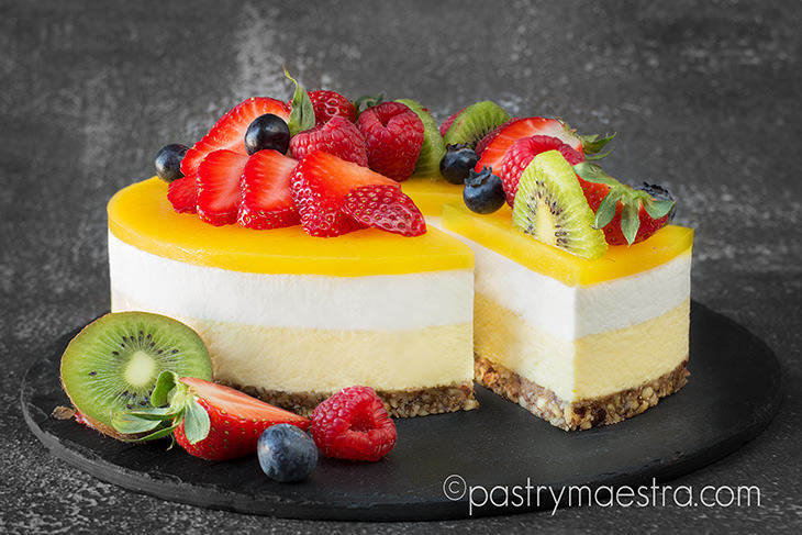Mango and Coconut Mousse Cake, Pastry Maestra