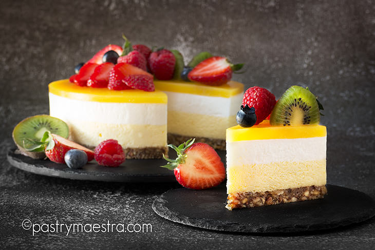 Mango and Coconut Mousse Cake, Pastry Maestra