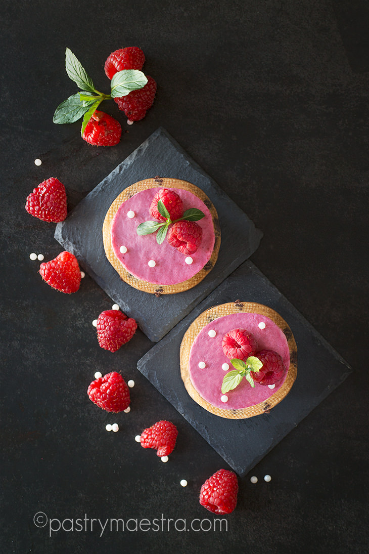 Raspberry, Mint and White Chocolate Mousse Cake, Pastry Maestra